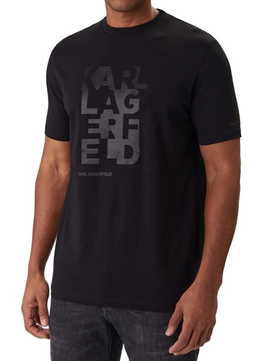 Karl Lagerfeld Ανδρική Μπλούζα T-Shirt Crewneck 755053-561221