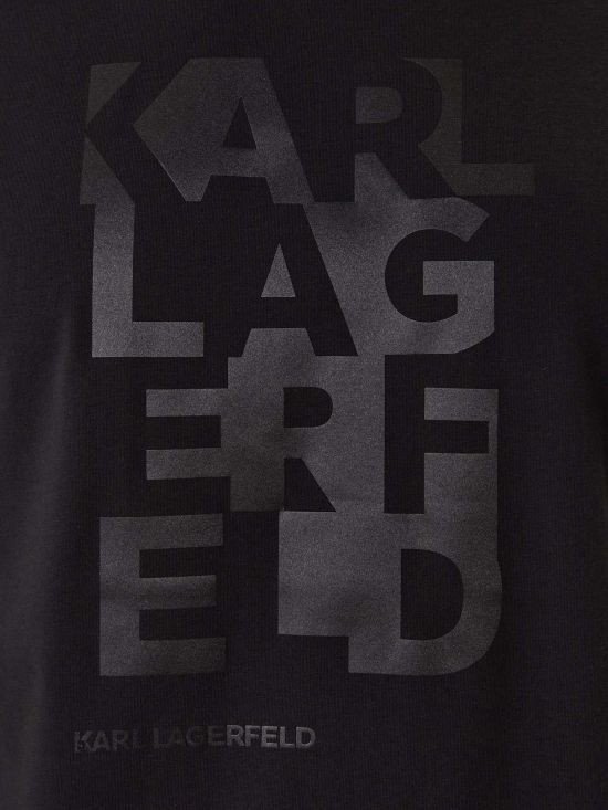 Karl Lagerfeld Ανδρική Μπλούζα T-Shirt Crewneck 755053-561221