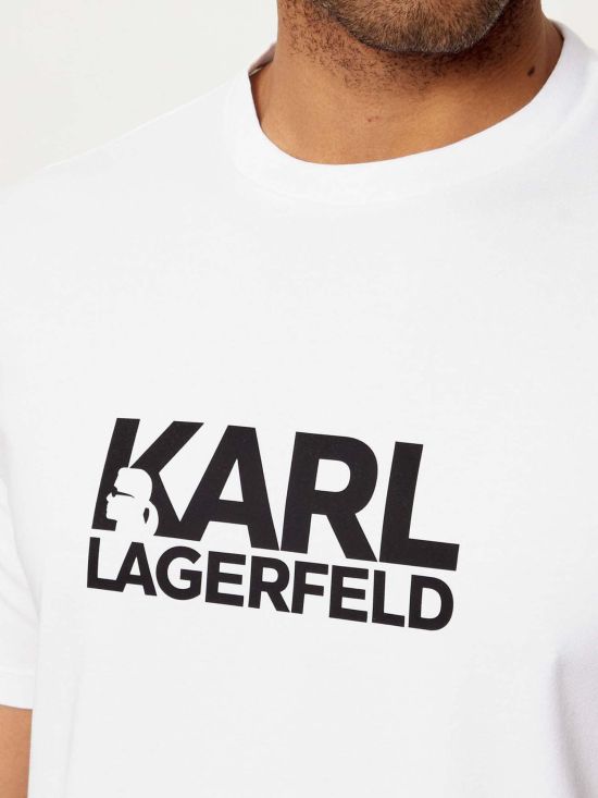 Karl Lagerfeld Ανδρική Μπλούζα T-Shirt Crewneck 755780-561235