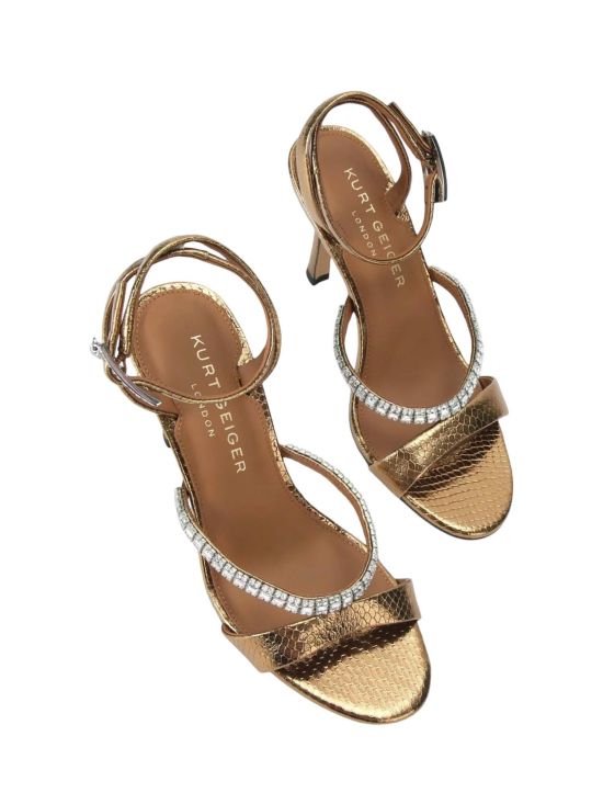 Kurt Geiger Γυναικεία Παπούτσια Crystal Strap Sandal 90 5393760189