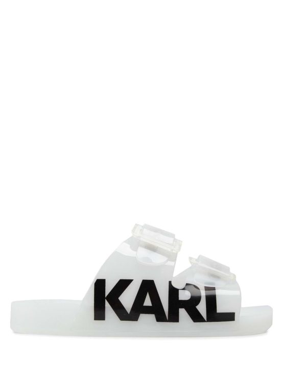 Karl Lagerfeld Γυναικεία Πέδιλα Double Buckle Sandal KL80720