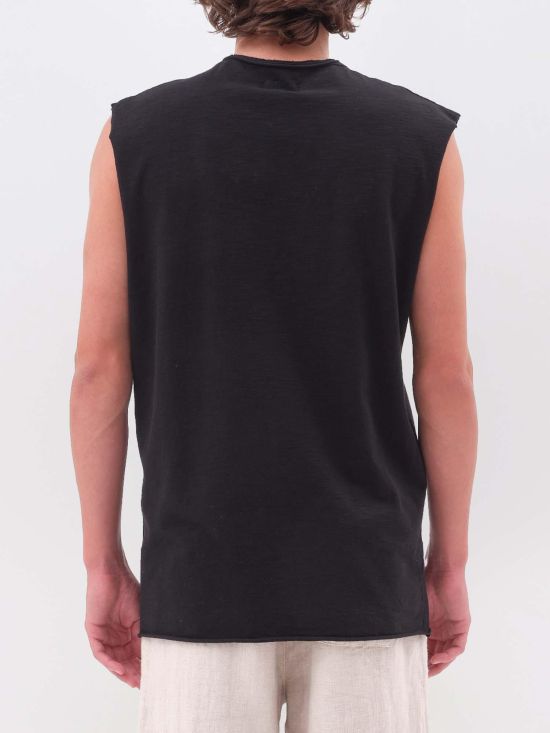 Dirty Laundry Aνδρική Μπλούζα Slub Tank Top With Raw Edges DLMTT000002