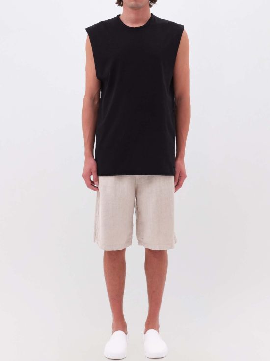 Dirty Laundry Aνδρική Μπλούζα Slub Tank Top With Raw Edges DLMTT000002