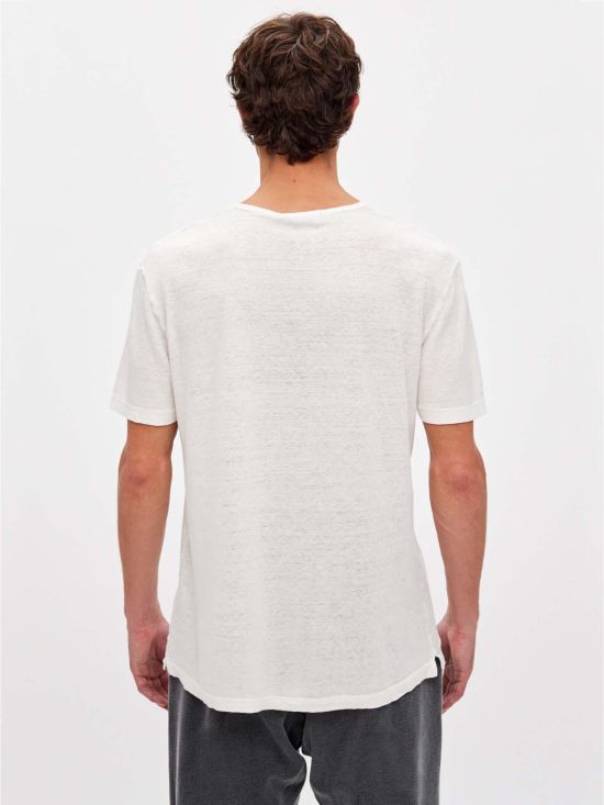 Dirty Laundry Ανδρική Μπλούζα Linen T-Shirt DLMT000563