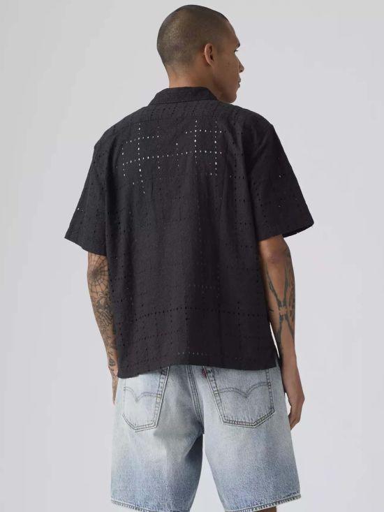 Levi's Aνδρικό Πουκάμισο Sunset No Pkt Camp - Standard Blacks 005H5-0002