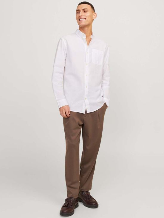 Jack&Jones Ανδρικό Πουκάμισο Essentials Oxford Shirt L/S S21 12182486