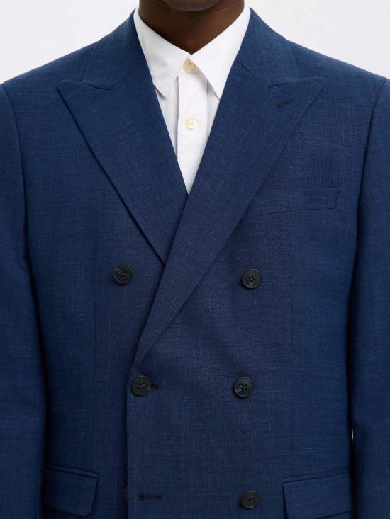 Selected Ανδρικό Σακάκι Slim Fit Double-Breasted Blazer 16098184 - 763943