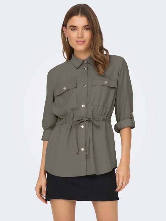 Only Γυναικείο Μπουφάν Onlaris Life 4/5 Fem Cargo Jacket Cc Wvn 15310852