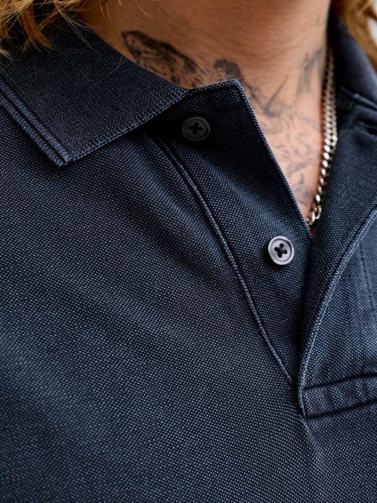 Jack & Jones Ανδρική Μπλούζα Jprbluwill Ss Wash Polo Sn 12293016