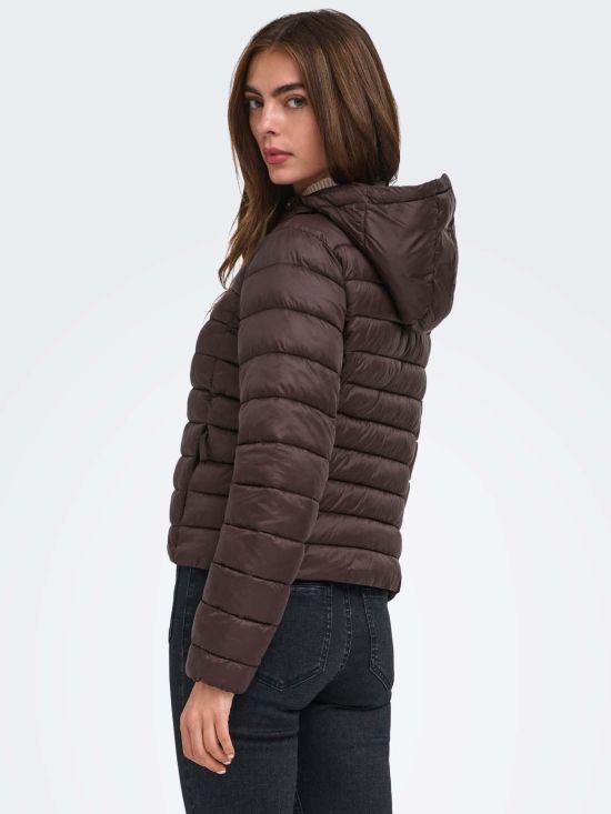 Only Γυναικείο Μπουφάν Onltahia Lw Quilted Hood Jkt Otw 15352020