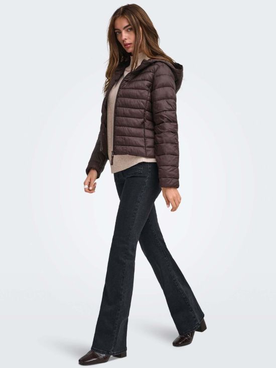 Only Γυναικείο Μπουφάν Onltahia Lw Quilted Hood Jkt Otw 15352020