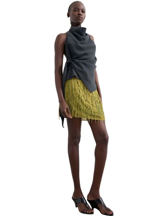 Topshop Γυναικεία Φούστα Tsrhea Hr Mini Skirt Wvn 31001146