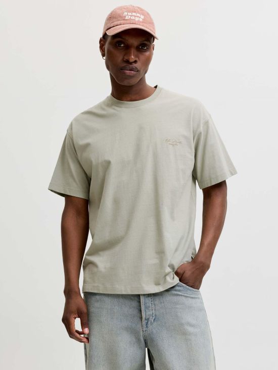 Jack & Jones Aνδρική Μπλούζα Jorsanremo Back Tee Ss Crew Neck Ln 12296724