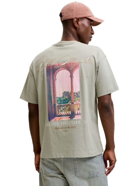 Jack & Jones Aνδρική Μπλούζα Jorsanremo Back Tee Ss Crew Neck Ln 12296724