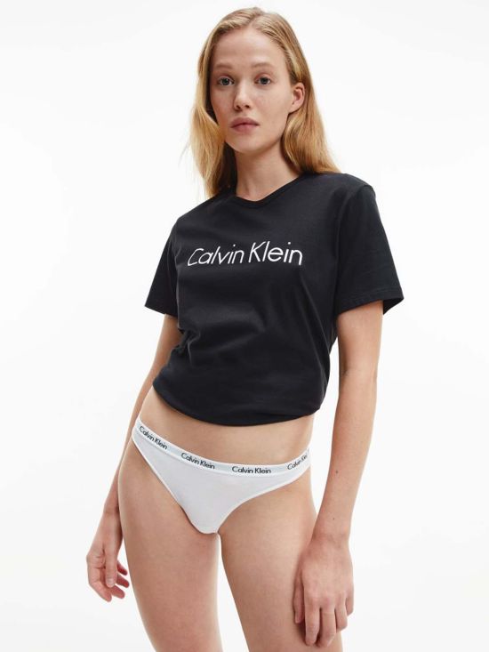 Calvin Klein Σετ Γυναικεία Εσώρουχα Thong 3 Pack Bikini Briefs Carousel QD3587E