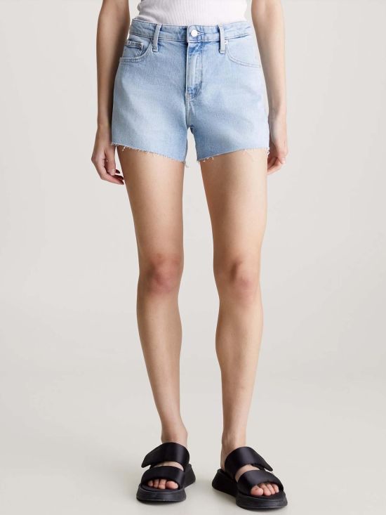 Calvin Klein Γυναικείο Τζιν Σορτς Mid Rise Short J20J222809
