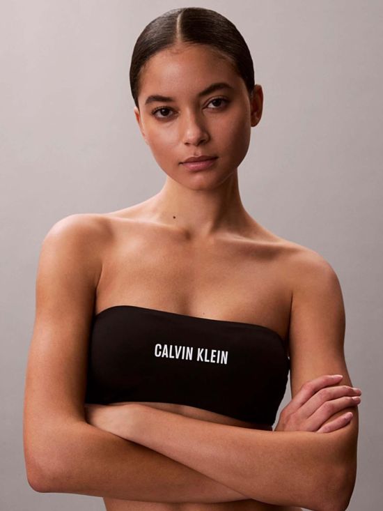 Calvin Klein Γυναικείο Μαγιό Πάνω Μέρος Bandeau W Straps LV00Q61223 - 756602