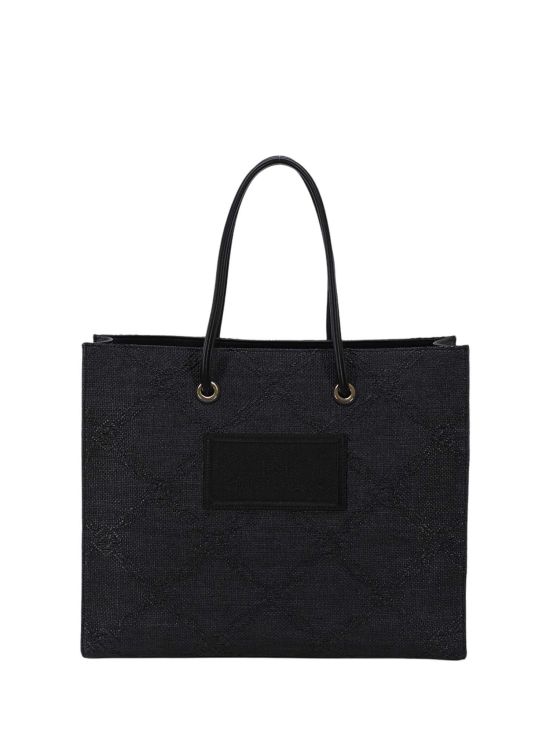 Elisabetta Franchi Γυναικεία Τσάντα Large Tote Bag In Jacquard Raffia BS82A52E2