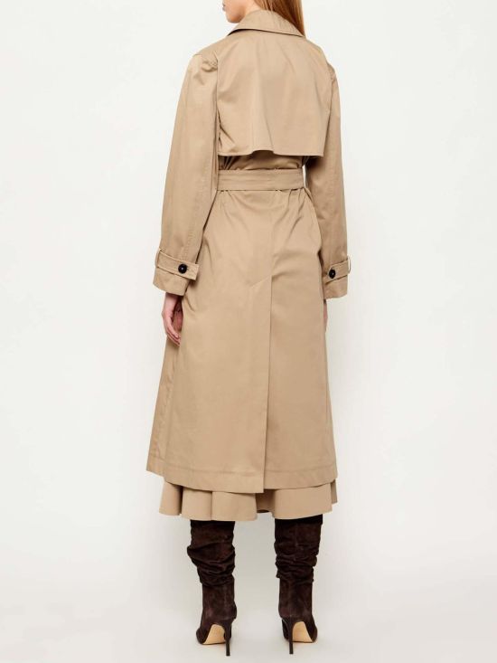 Marella Γυναικεία Καπαρντίνα Cotton satin trench coat Mllacaici 26130210512