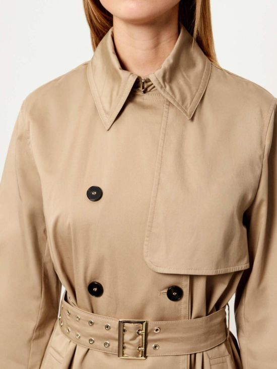 Marella Γυναικεία Καπαρντίνα Cotton satin trench coat Mllacaici 26130210512