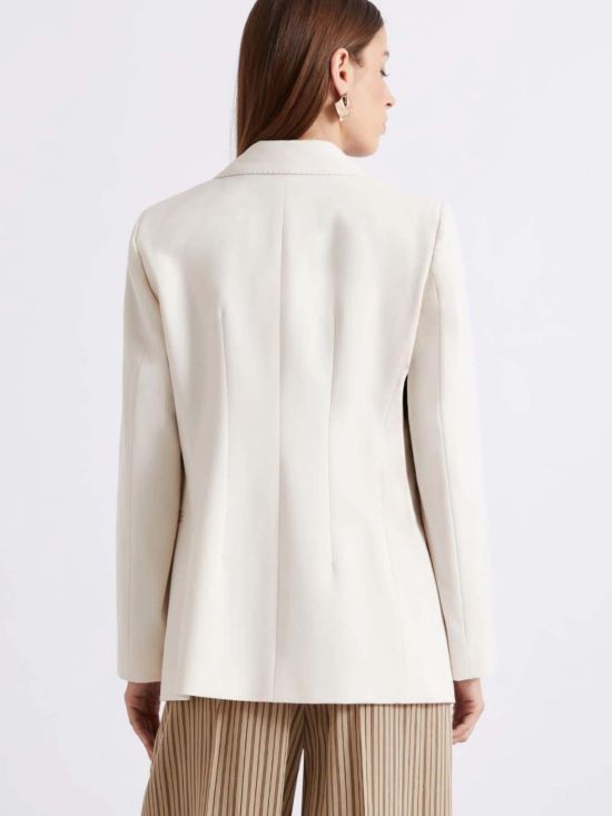 Marella Γυναικείο Σακάκι Double-breasted stretch canvas blazer Mlltropico 26130411212