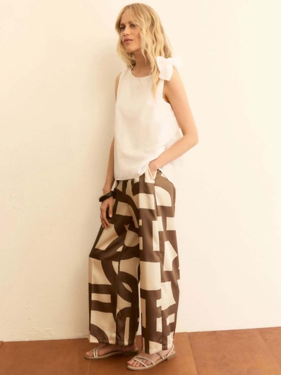 Emme Marella Γυναικείο Παντελόνι Emmalbero Trousers 2615131152 - 754400