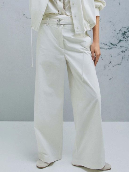 Marella Parachute Canvas Trousers Mlmbosso 2613131125 - 759034