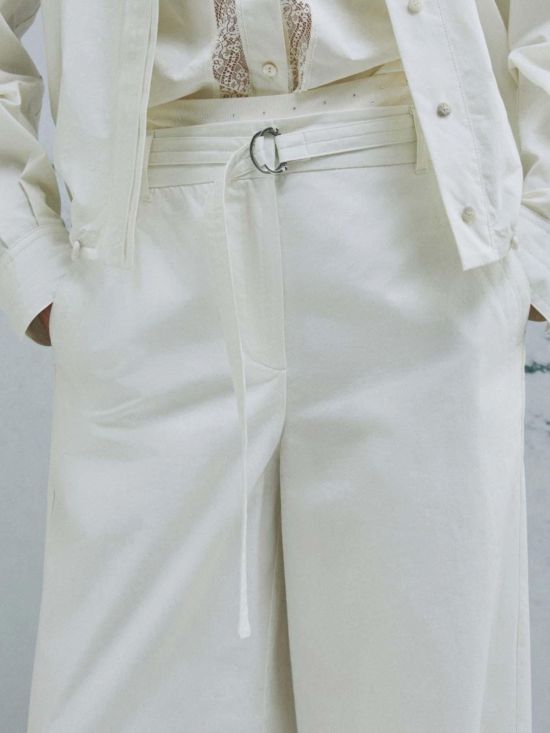 Marella Parachute Canvas Trousers Mlmbosso 2613131125 - 759034