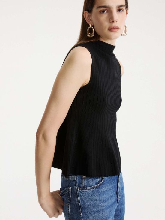 Marella Γυναικεία Μπλούζα Sleeveless Cut-And-Flare Top Mlsrapace - 778328